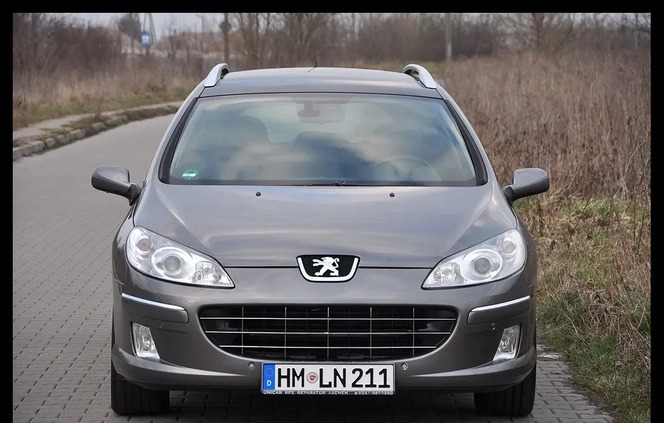 Peugeot 407 cena 18900 przebieg: 155600, rok produkcji 2009 z Siedlce małe 497